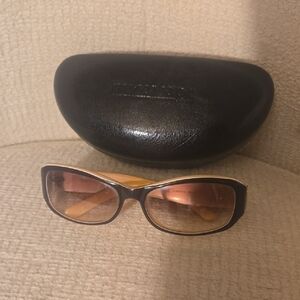 Juicy Couture Black and Brown Sunglasses